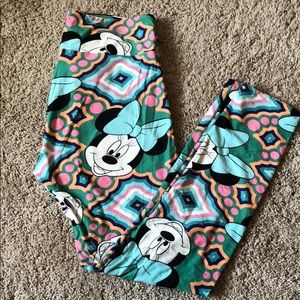 Lularoe Disney Minnie Mouse Leggings OS
